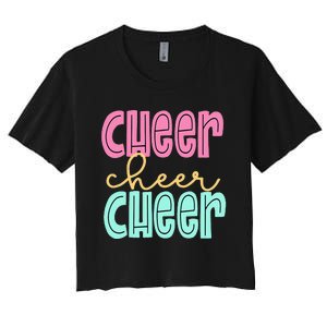 Cheerleading for Cheerleader Squad Cheer Practice Women's Crop Top Tee