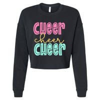 Cheerleading for Cheerleader Squad Cheer Practice Cropped Pullover Crew