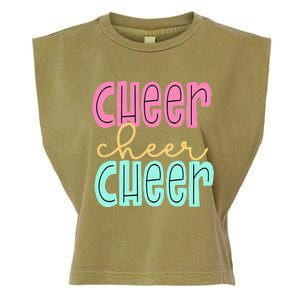 Cheerleading for Cheerleader Squad Cheer Practice Garment-Dyed Women's Muscle Tee