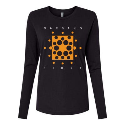 Cardano First Womens Cotton Relaxed Long Sleeve T-Shirt