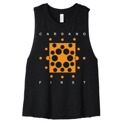 Cardano First Women's Racerback Cropped Tank