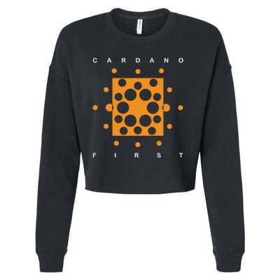 Cardano First Cropped Pullover Crew