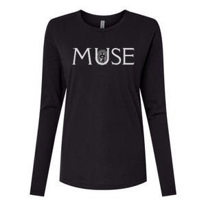 Cool Funny Commentary Muse Womens Cotton Relaxed Long Sleeve T-Shirt