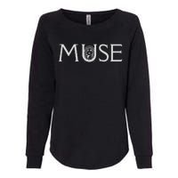 Cool Funny Commentary Muse Womens California Wash Sweatshirt