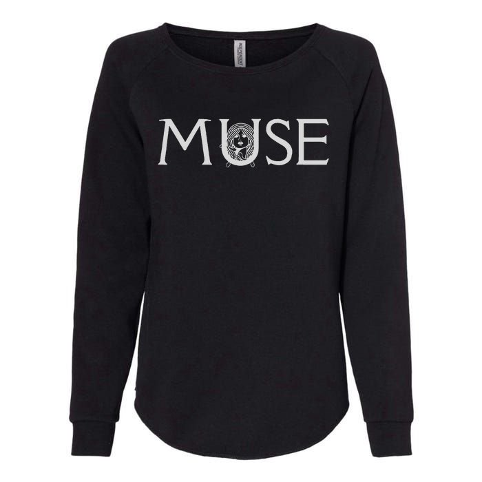 Cool Funny Commentary Muse Womens California Wash Sweatshirt