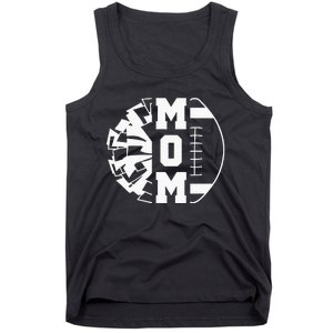 Cheer Football Cheerleading Mom Of Both Game Day Vibes Tank Top