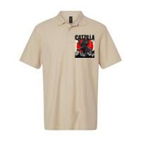 Catzilla Funny Cat Funny Cat Cat Lover Softstyle Adult Sport Polo