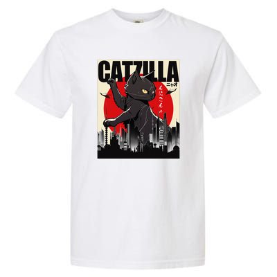 Catzilla Funny Cat Funny Cat Cat Lover Garment-Dyed Heavyweight T-Shirt