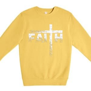 Christian Faith & Cross Christian Faith Premium Crewneck Sweatshirt