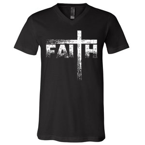 Christian Faith & Cross Christian Faith V-Neck T-Shirt