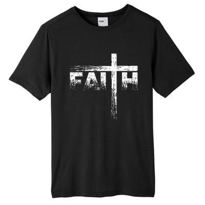 Christian Faith & Cross Christian Faith Tall Fusion ChromaSoft Performance T-Shirt