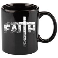 Christian Faith & Cross Christian Faith 11oz C Handle Ceramic Mug