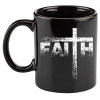 Christian Faith & Cross Christian Faith 11oz C Handle Ceramic Mug