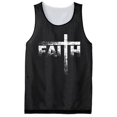 Christian Faith & Cross Christian Faith Mesh Reversible Basketball Jersey Tank