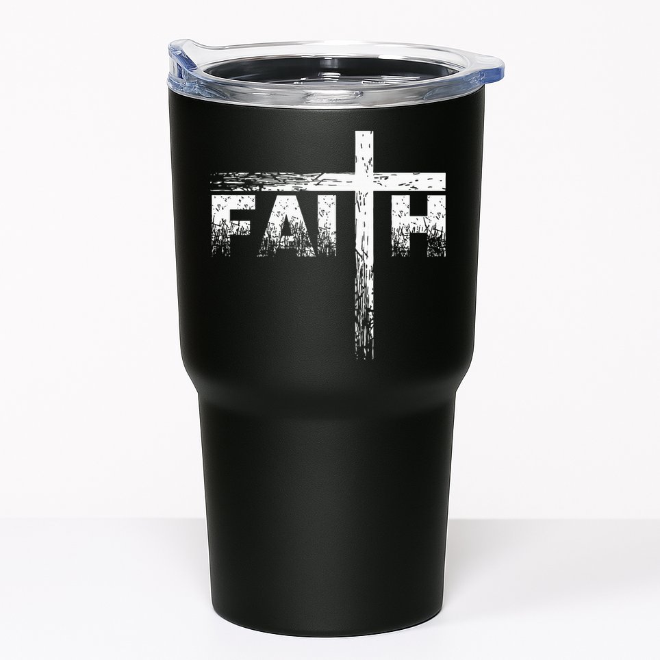 Christian Faith & Cross Christian Faith Tumbler
