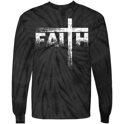 Christian Faith & Cross Christian Faith Tie-Dye Long Sleeve Shirt