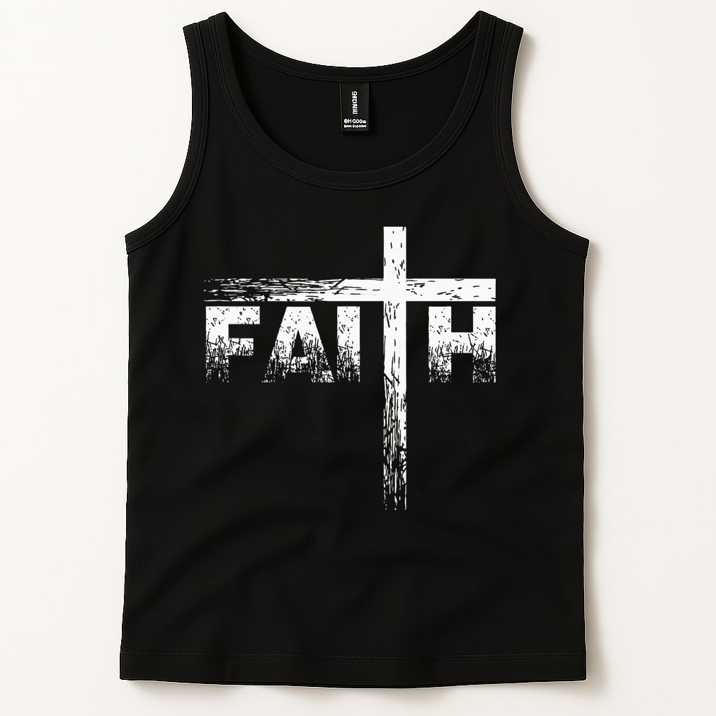 Christian Faith & Cross Christian Faith Tank Top
