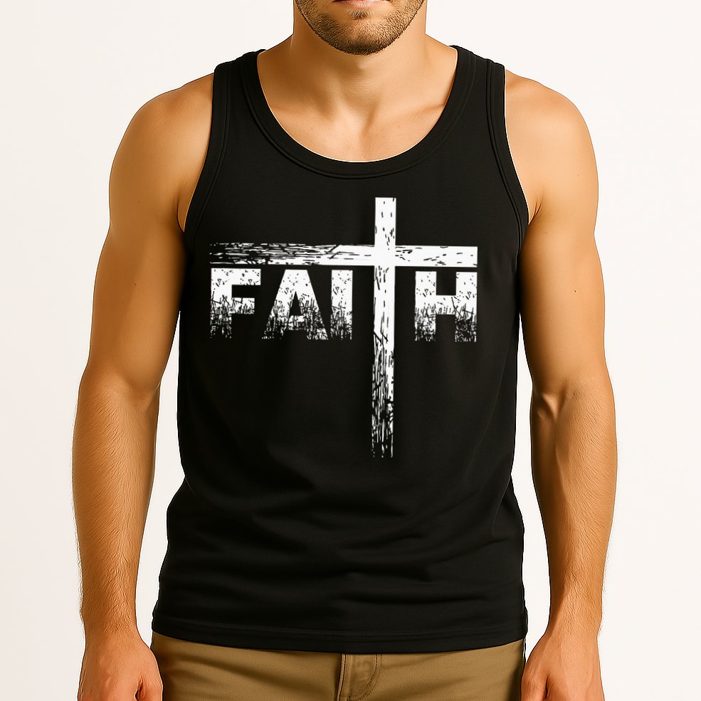 Christian Faith & Cross Christian Faith Tank Top