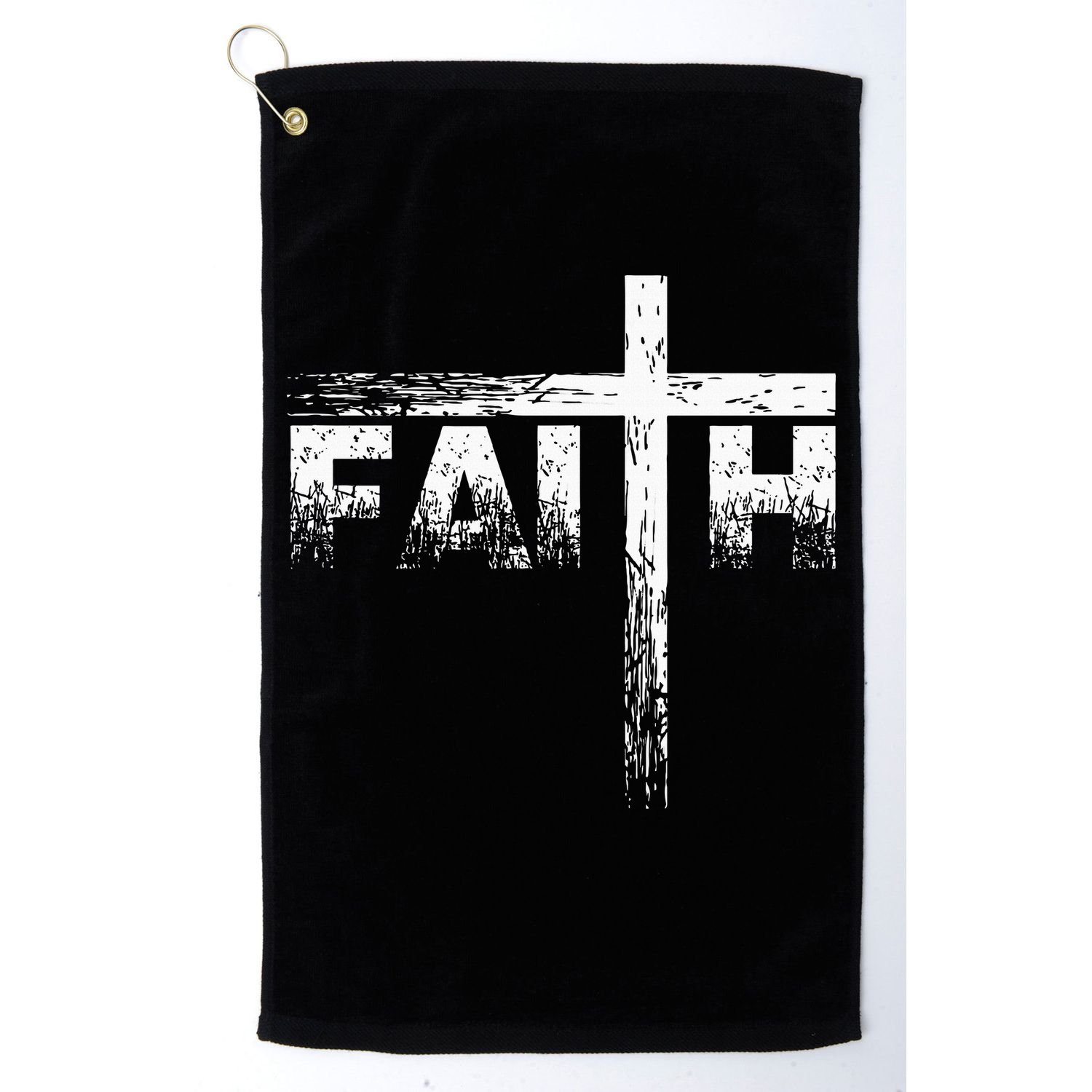Christian Faith & Cross Christian Faith Golf Towel