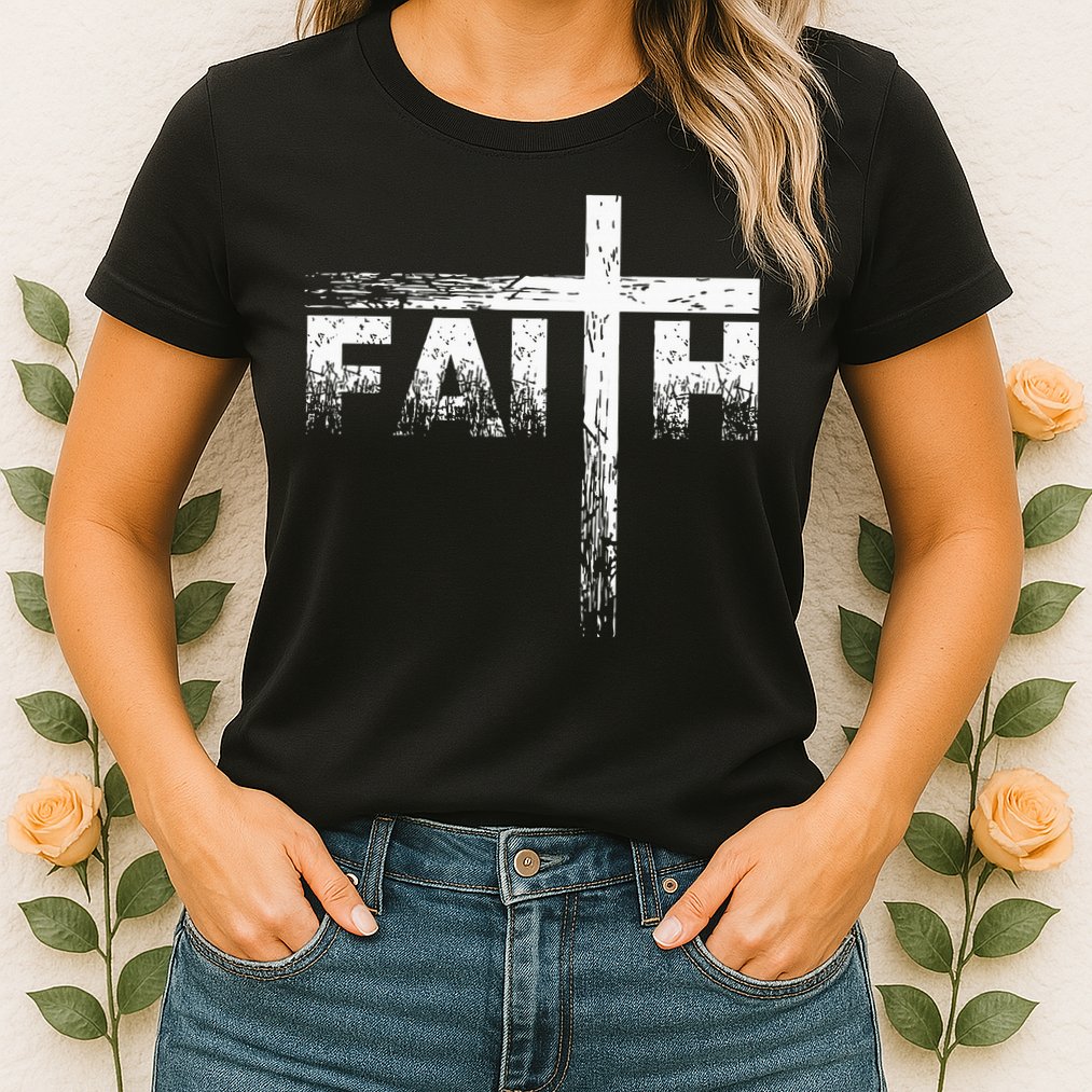 Christian Faith & Cross Christian Faith Womens T-Shirt