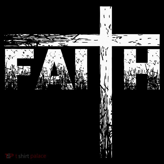 Christian Faith & Cross Christian Faith Kids T-Shirt