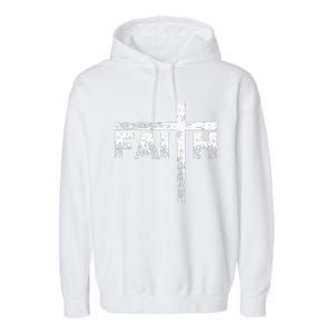 Christian Faith & Cross Christian Faith Garment-Dyed Fleece Hoodie