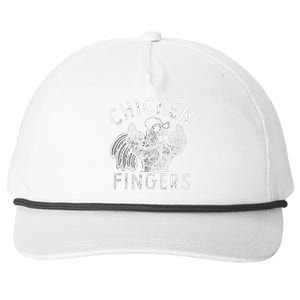 Chicken Fingers Snapback Five-Panel Rope Hat