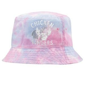 Chicken Fingers Tie-Dyed Bucket Hat