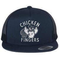 Chicken Fingers Flat Bill Trucker Hat