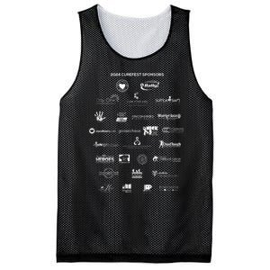 Curefest For Childhood Cancer 2024 Design 3 For Dark Fabric Mesh Reversible Basketball Jersey Tank