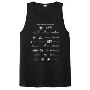 Curefest For Childhood Cancer 2024 Design 3 For Dark Fabric PosiCharge Competitor Tank