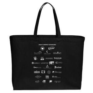 Curefest For Childhood Cancer 2024 Design 3 For Dark Fabric Cotton Canvas Jumbo Tote