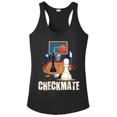 Checkmate Funny Chess Lovers Novelty Gifts Boy Ladies PosiCharge Competitor Racerback Tank