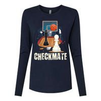 Checkmate Funny Chess Lovers Novelty Gifts Boy Womens Cotton Relaxed Long Sleeve T-Shirt