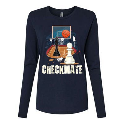 Checkmate Funny Chess Lovers Novelty Gifts Boy Womens Cotton Relaxed Long Sleeve T-Shirt