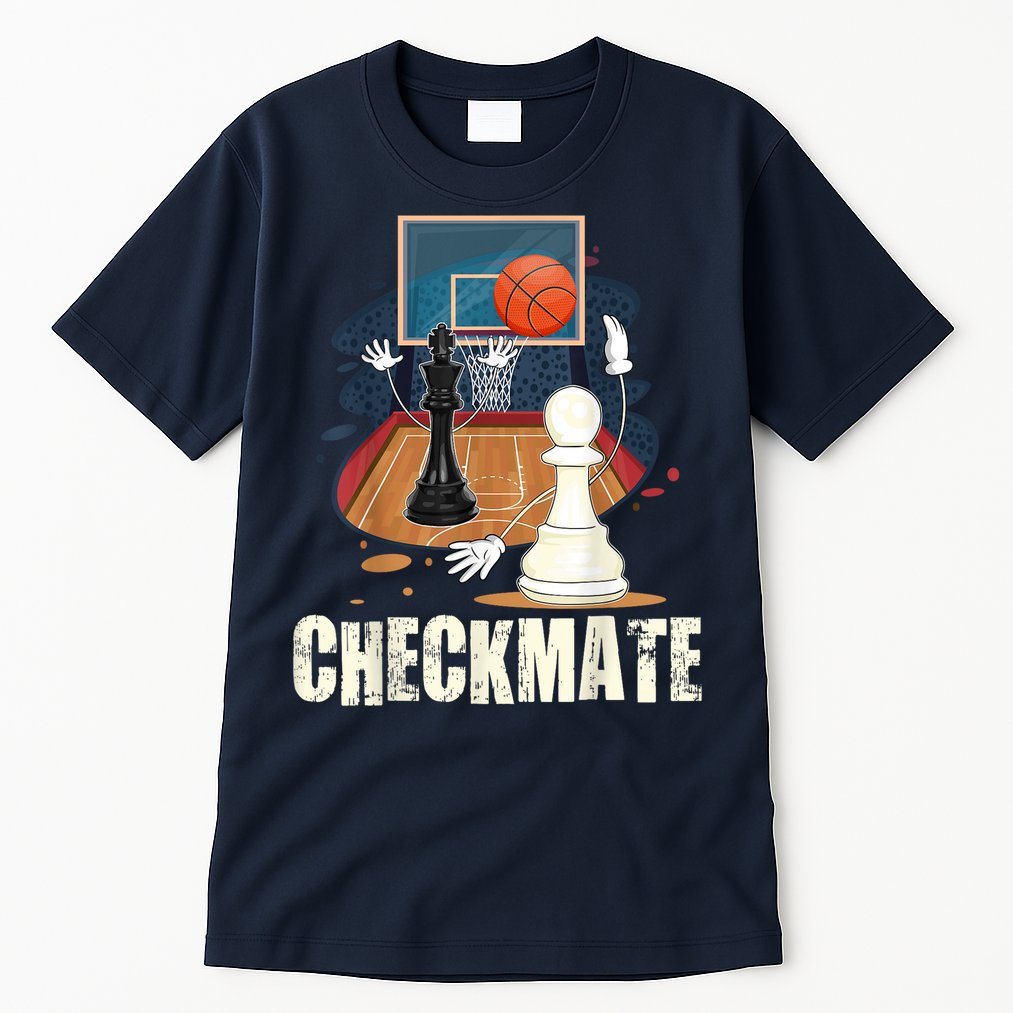 Checkmate Funny Chess Lovers Novelty Gifts Boy Tall T-Shirt