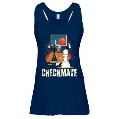 Checkmate Funny Chess Lovers Novelty Gifts Boy Ladies Essential Flowy Tank