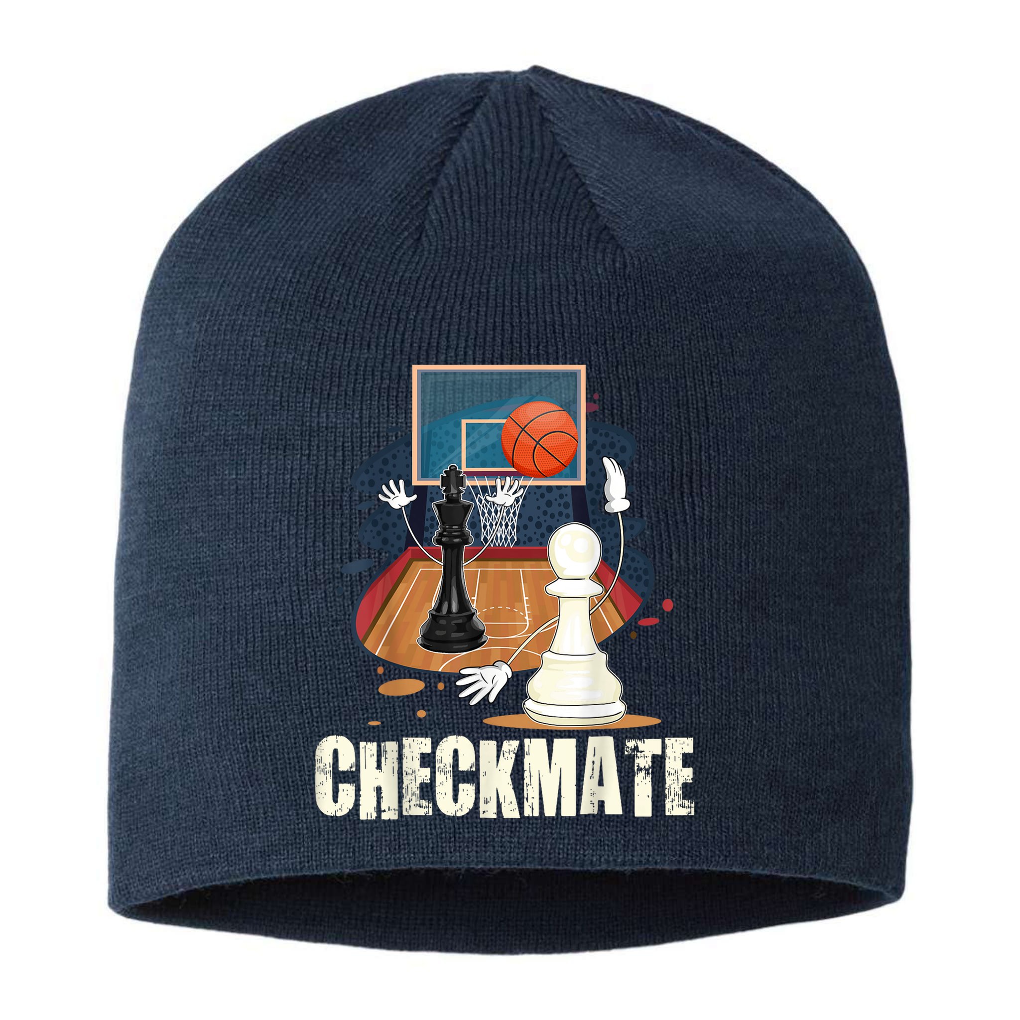 Checkmate Funny Chess Lovers Novelty Gifts Boy Sustainable Beanie