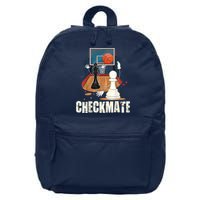 Checkmate Funny Chess Lovers Novelty Gifts Boy 16 in Basic Backpack