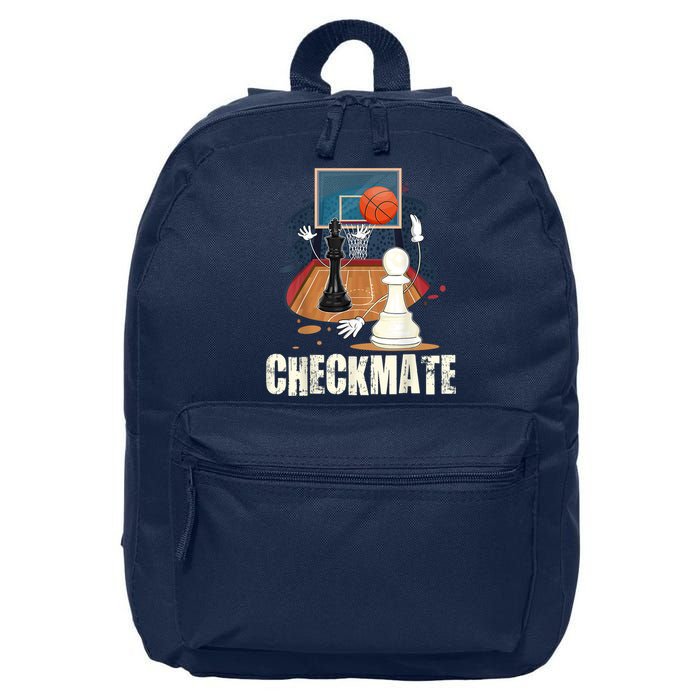 Checkmate Funny Chess Lovers Novelty Gifts Boy 16 in Basic Backpack