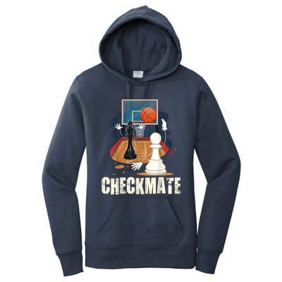 Checkmate Funny Chess Lovers Novelty Gifts Boy Women's Pullover Hoodie