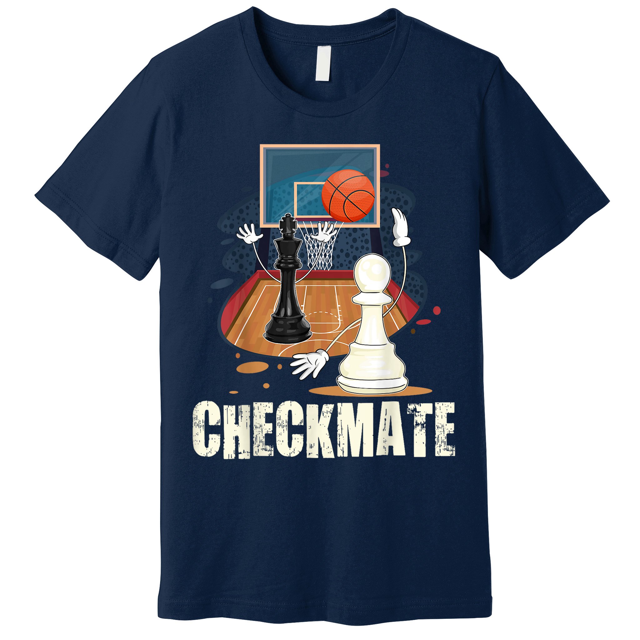 Checkmate Funny Chess Lovers Novelty Gifts Boy Premium T-Shirt