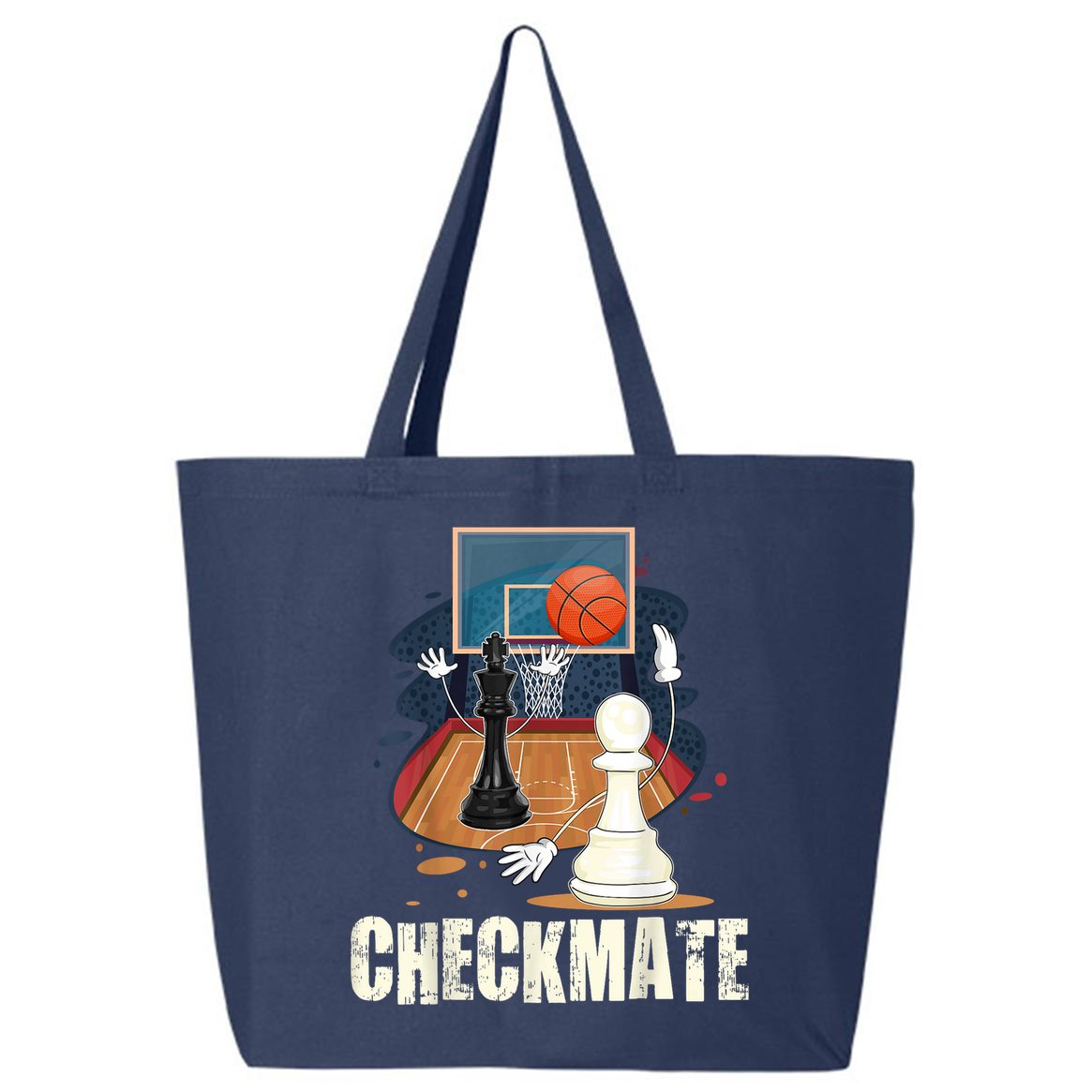 Checkmate Funny Chess Lovers Novelty Gifts Boy 25L Jumbo Tote