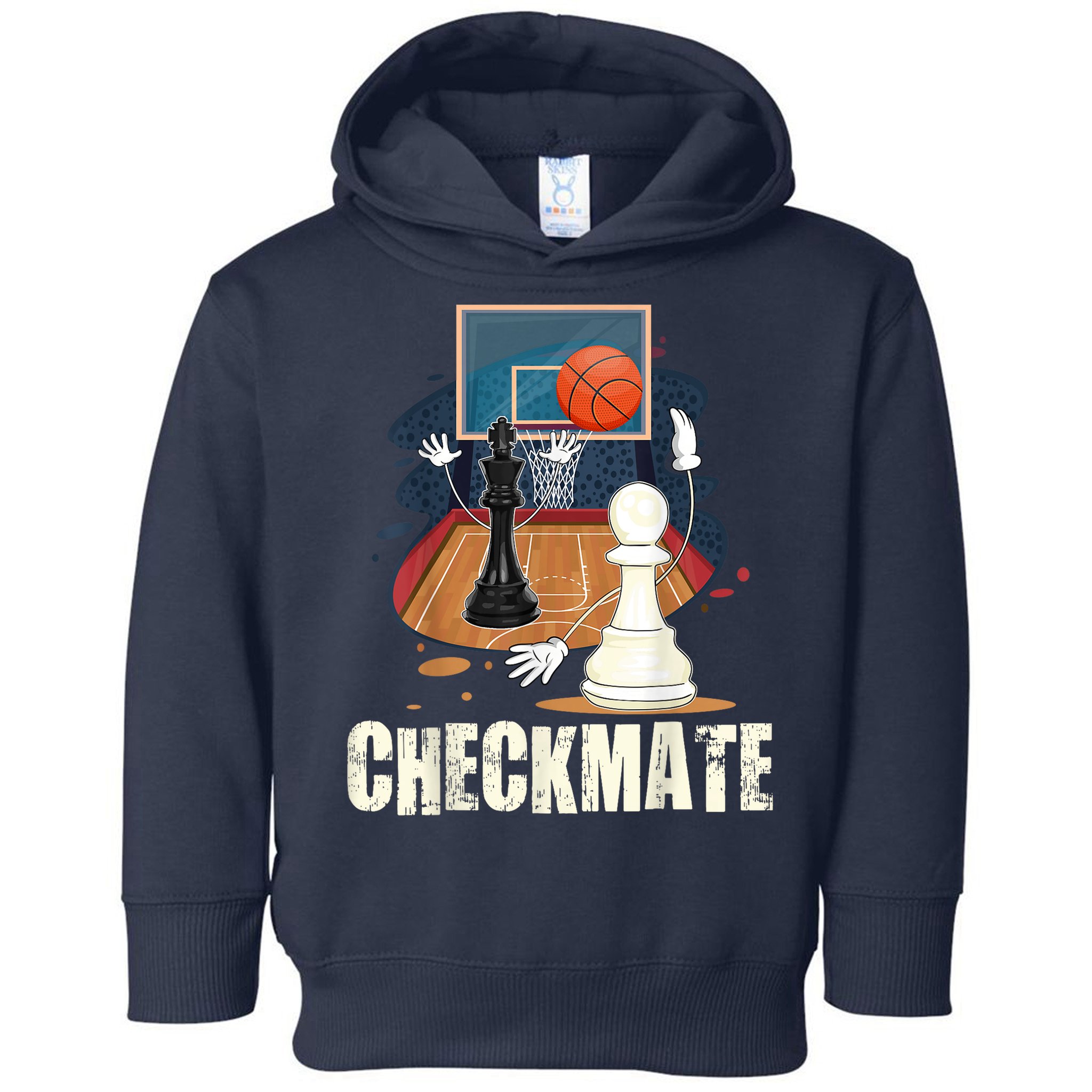 Checkmate Funny Chess Lovers Novelty Gifts Boy Toddler Hoodie