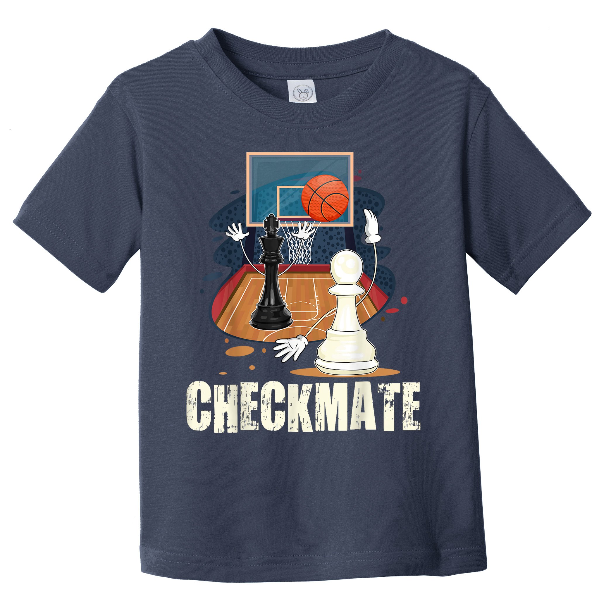 Checkmate Funny Chess Lovers Novelty Gifts Boy Toddler T-Shirt