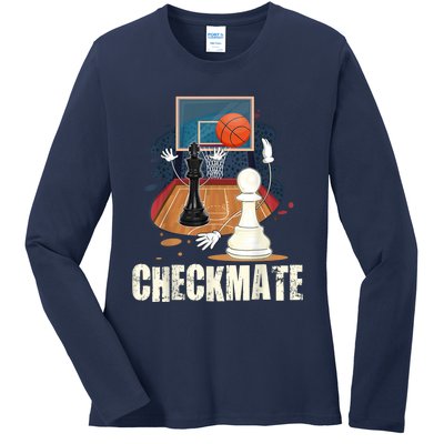 Checkmate Funny Chess Lovers Novelty Gifts Boy Ladies Long Sleeve Shirt