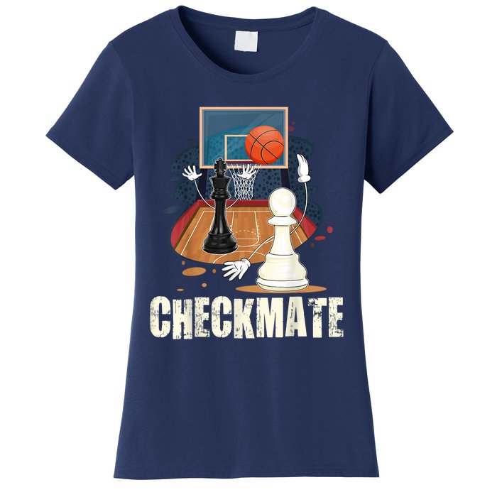 Checkmate Funny Chess Lovers Novelty Gifts Boy Women's T-Shirt