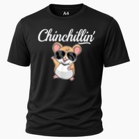 Chinchillin Funny Chinchilla Lovers Cooling Performance Crew T-Shirt
