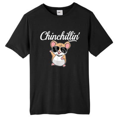 Chinchillin Funny Chinchilla Lovers Tall Fusion ChromaSoft Performance T-Shirt