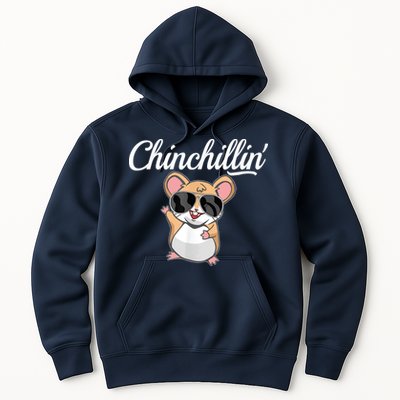 Chinchillin Funny Chinchilla Lovers Hoodie